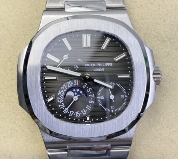 GR Factory Replica Patek Philippe Nautilus - 5712 Dark Gray Dial