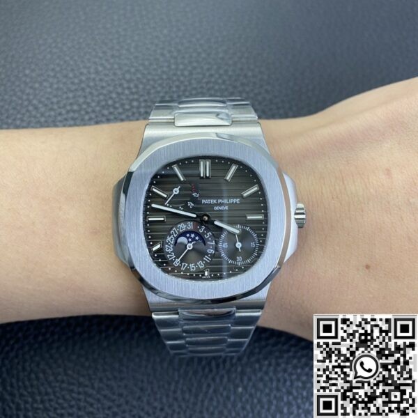 GR Factory Replica Patek Philippe Nautilus - 5712 Dark Gray Dial