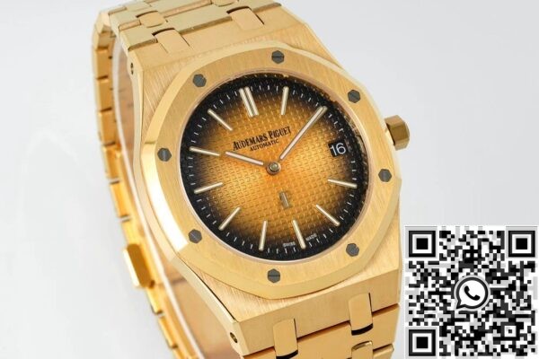 Replica AP Gold 16202BA.OO.1240BA.02 Smoked Watch