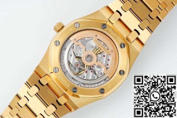 Replica AP Gold 16202BA.OO.1240BA.02 Smoked Watch