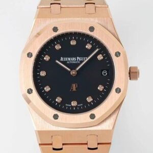 IP Factory Fake Watch AP Royal Oak 15202 Rose Gold Watch