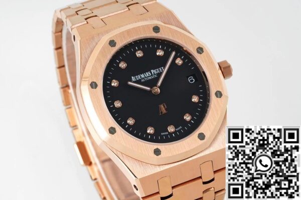 IP Factory Fake Watch AP Royal Oak 15202 Rose Gold Watch