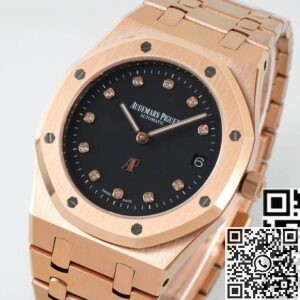 IP Factory Fake Watch AP Royal Oak 15202 Rose Gold Watch