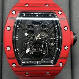 Richard Miller RM052 Fake - YS Factory Red Carbon Fiber Case