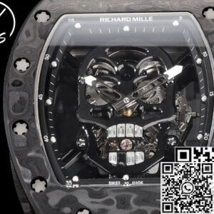 Fake Richard Miller RM052 - YS Factory Black Carbon Fiber Case