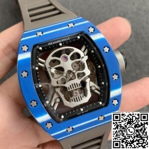 YS Factory Fake Richard Mille RM052 Blue Carbon Fiber Case