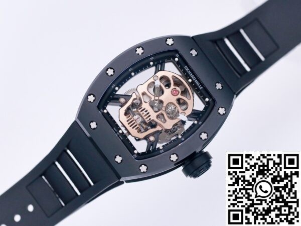 JB Factory Richard Miller Replica - RM052 Rose Gold Skull