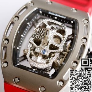 EUR Factory Richard Miller Copy - RM052 Diamond Skull Red