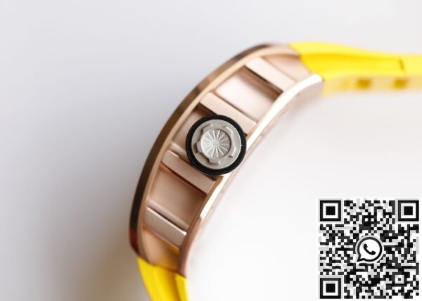 EUR Factory Copy Richard Miller - RM052 Rose Gold Case Yellow