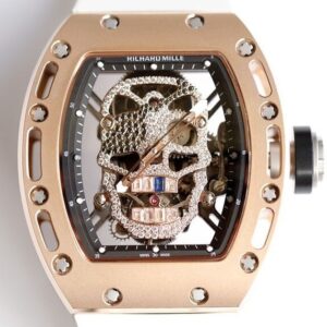 EUR Factory Imitate Richard Miller - RM052 Rose Gold Case White