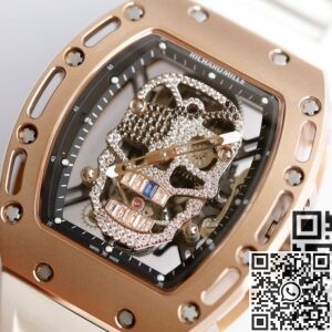 EUR Factory Imitate Richard Miller - RM052 Rose Gold Case White