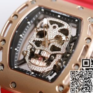 EUR Factory Richard Miller Imitate - RM052 Rose Gold Case Red