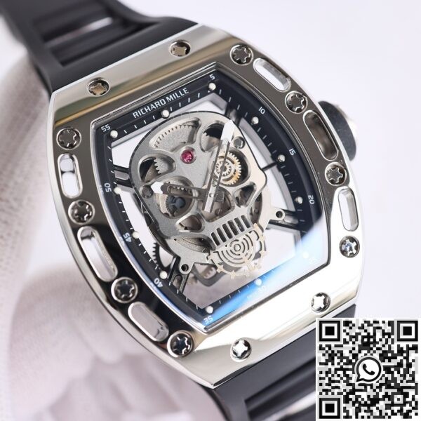 CH Replica Richard Mille RM52 Skeleton Head Watch