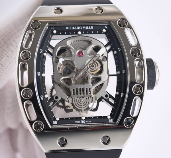 CH Replica Richard Mille RM52 Skeleton Head Watch