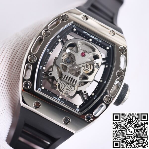 CH Replica Richard Mille RM52 Skeleton Head Watch