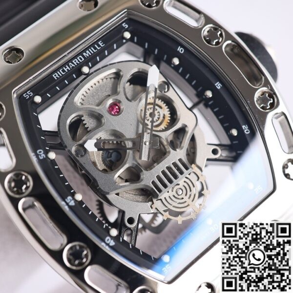 CH Replica Richard Mille RM52 Skeleton Head Watch