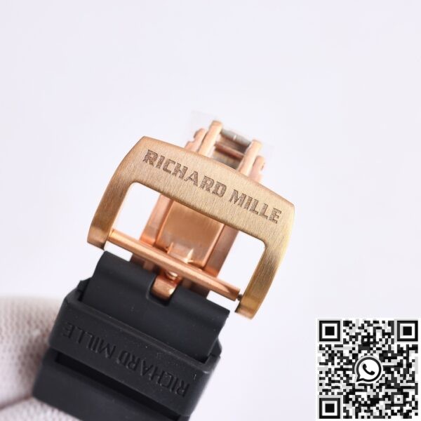 CH Fake Watch Richard Mille RM52 Rose Gold Diamond