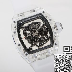 Custom Richard Mille RM055 Crystal Replica Watches