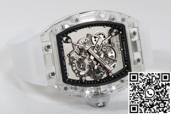 Custom Richard Mille RM055 Crystal Replica Watches