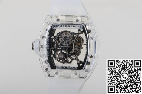 Custom Crystal Richard Mille RM055-Replica Watch