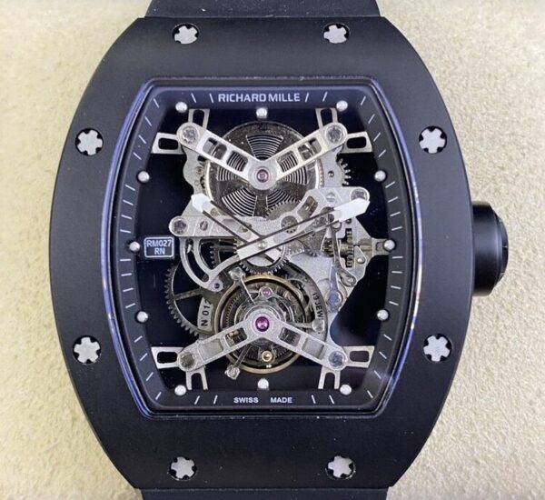 Richard Miller Copy YS Factory - RM027 Black Titanium Tourbillon