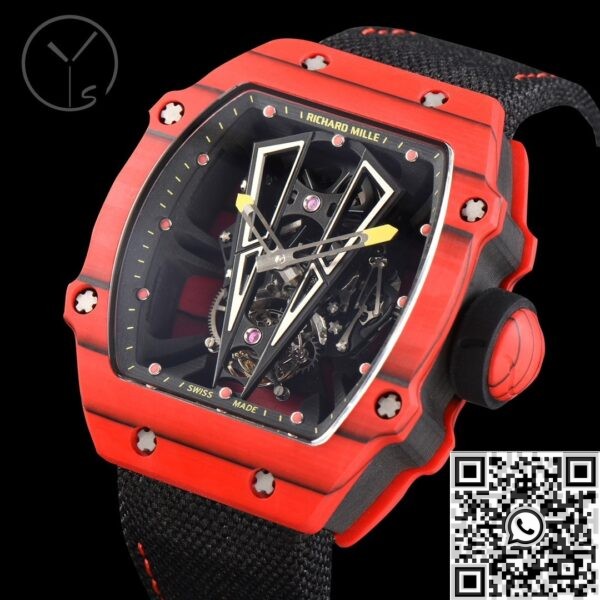 YS Factory Richard Miller - RM27-03 Tourbillon Red Carbon Fiber