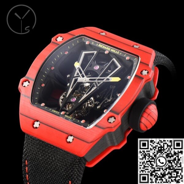 YS Factory Richard Miller - RM27-03 Tourbillon Red Carbon Fiber