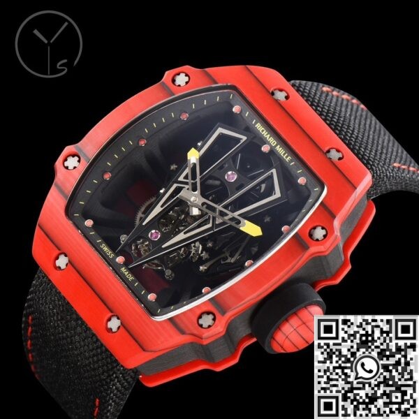 YS Factory Richard Miller - RM27-03 Tourbillon Red Carbon Fiber