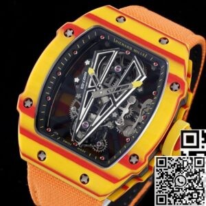 RM Factory Replica Richard Mille RM27-03 Orange Nylon Strap