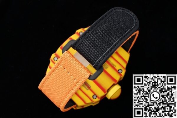 RM Factory Replica Richard Mille RM27-03 Orange Nylon Strap