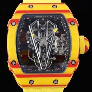 RM Factory Replica Richard Mille RM27-03 Yellow Nylon Strap