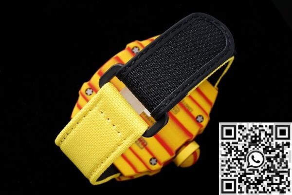 RM Factory Replica Richard Mille RM27-03 Yellow Nylon Strap