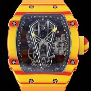 Replica Richard Mille RM27-03 Orange Rubber Strap Watch