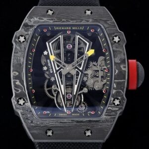 Fake Richard Mille RM Factory RM27-03 Black Nylon Strap