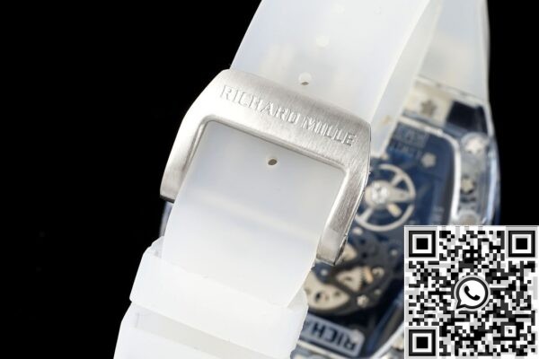 RM Replica Richard Mille RM35-01 Blue Dial Transparent Strap