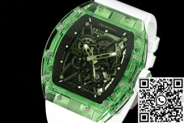 RM Factory Replica Watches Richard Mille RM35-01 White Strap