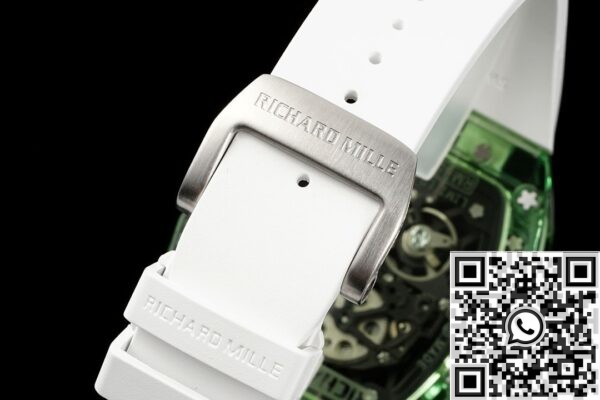 RM Factory Replica Watches Richard Mille RM35-01 White Strap