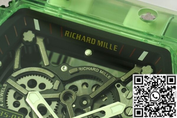 RM Factory Replica Watch Richard Mille RM35-01 Green Crystal