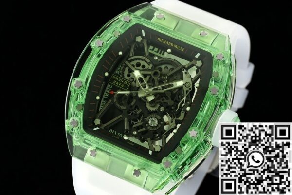 RM Factory Replica Watch Richard Mille RM35-01 Green Crystal