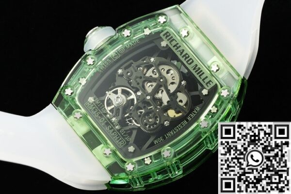 RM Factory Replica Watch Richard Mille RM35-01 Green Crystal