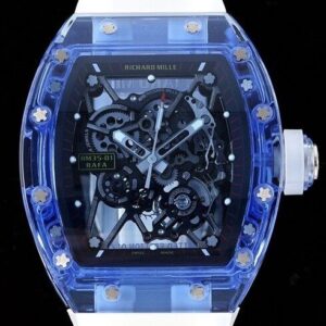 RM Factory RM35-01 Fake Watches Richard Mille Blue Crystal