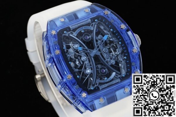 RM Richard Replica Watch Mille RM53-02 Blue Crystal