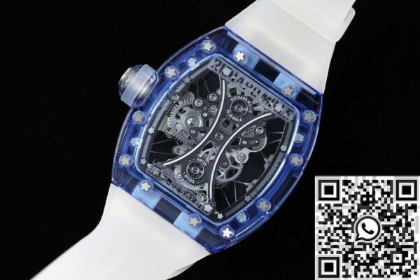 RM Richard Replica Watch Mille RM53-02 Blue Crystal