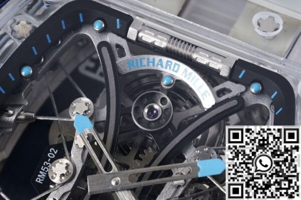 RM Factory Fake Watch Richard Mille RM53-02 Crystal Case