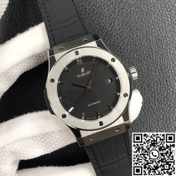 Copy Hublot WWF Factory - Classic Fusion Black Dial