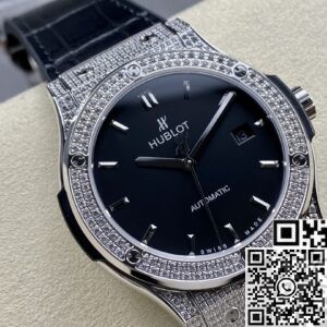 Hublot Replicas - HB Factory Classic Fusion Diamond Watch