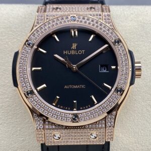 Hublot Watches Replicas - Classic Fusion Rose Gold Diamond