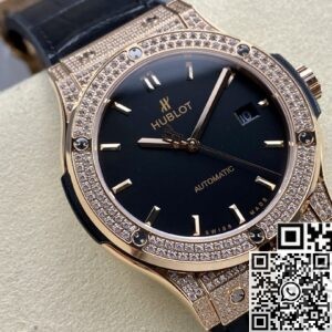 Hublot Watches Replicas - Classic Fusion Rose Gold Diamond