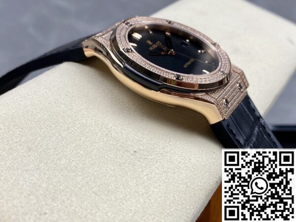 Hublot Watches Replicas - Classic Fusion Rose Gold Diamond