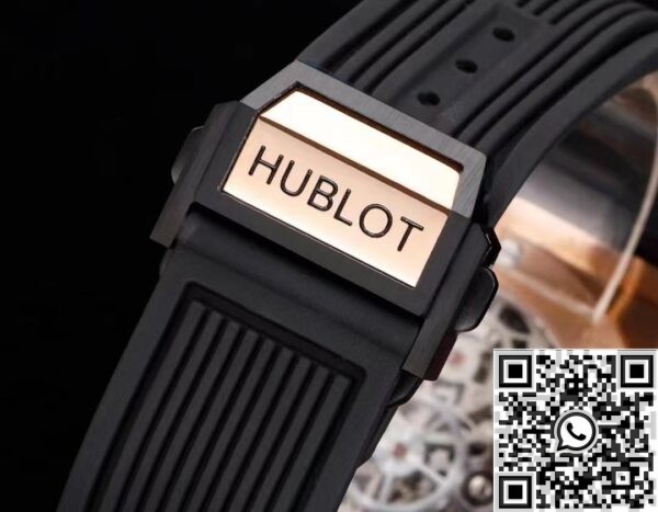 Hublot Big Bang Replica Watch - 419 Rose Gold Black Ceramic